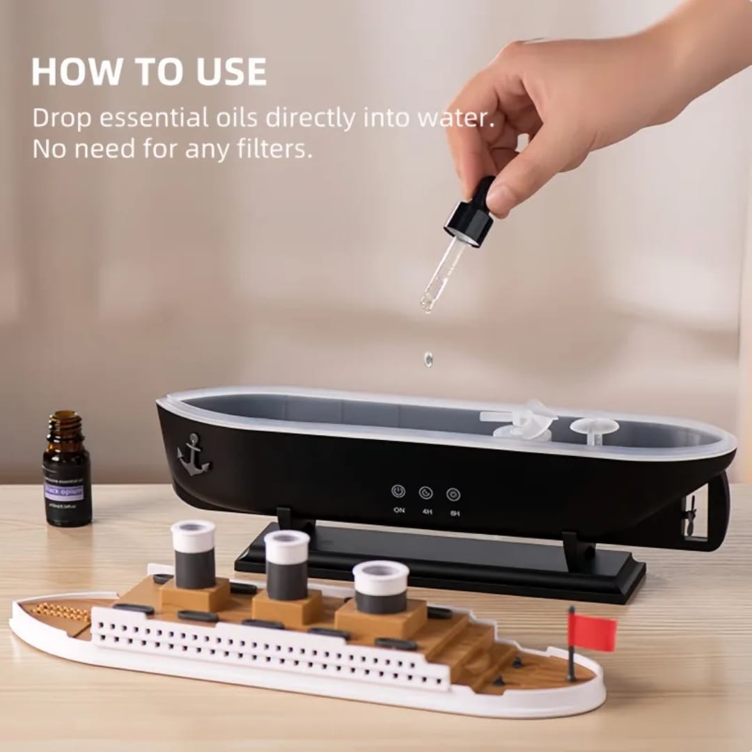 Titanic Ship Model Air Humidifier Home