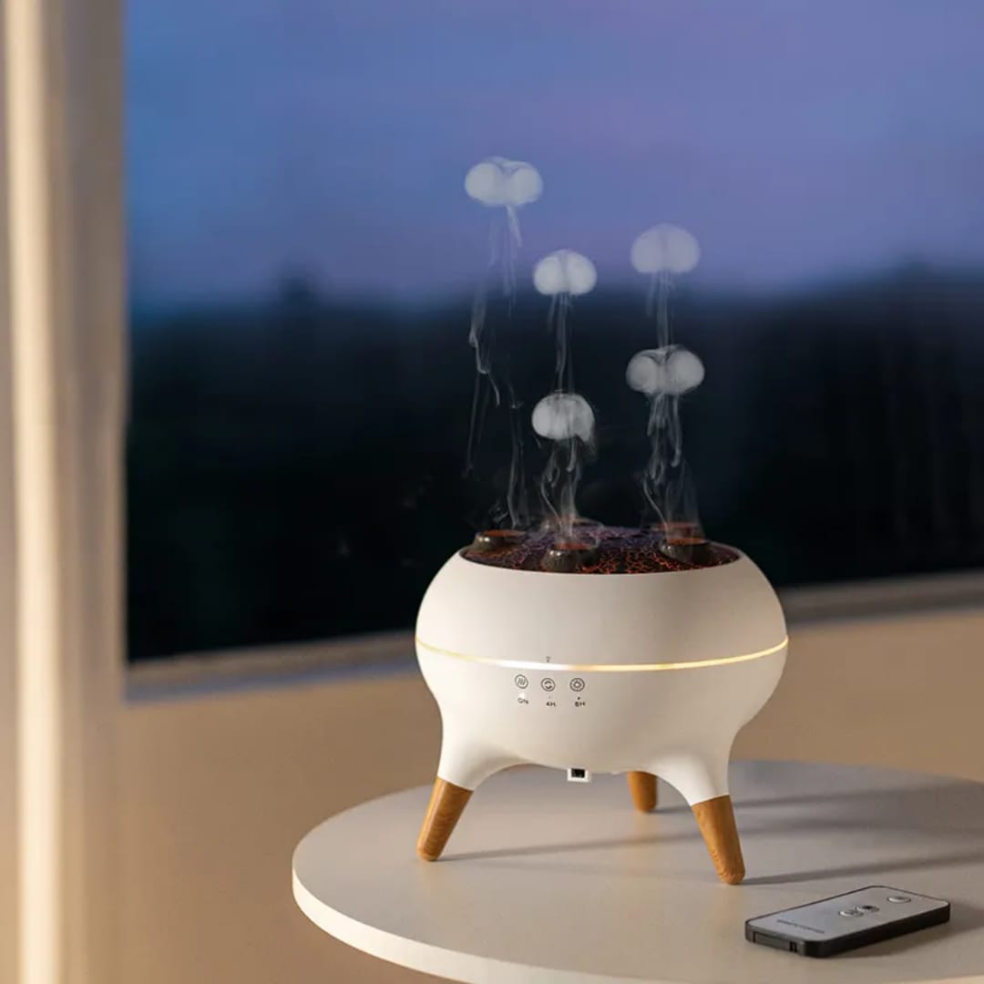 Dynamic Multi Spray Incense Humidifier with Colorful Light