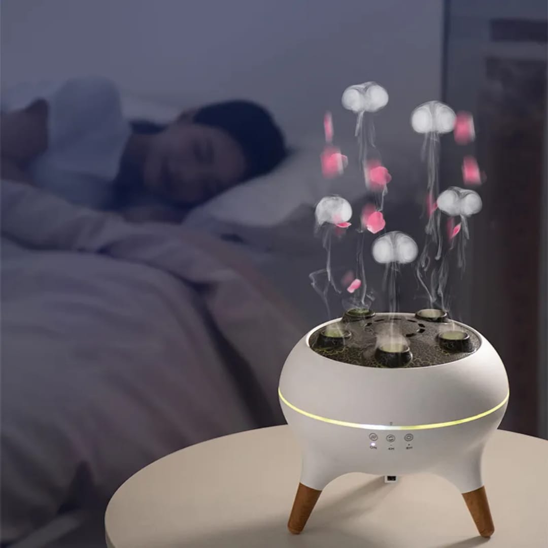 Dynamic Multi Spray Incense Humidifier with Colorful Light