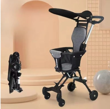 Light Foldable Two-way Baby Stroller