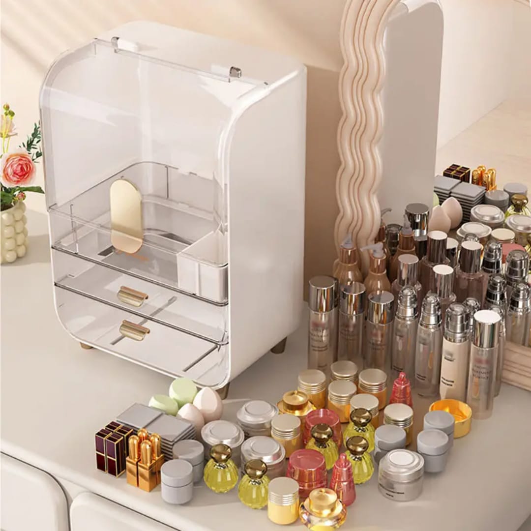 Cosmetic Storage Box Home Dressing Table