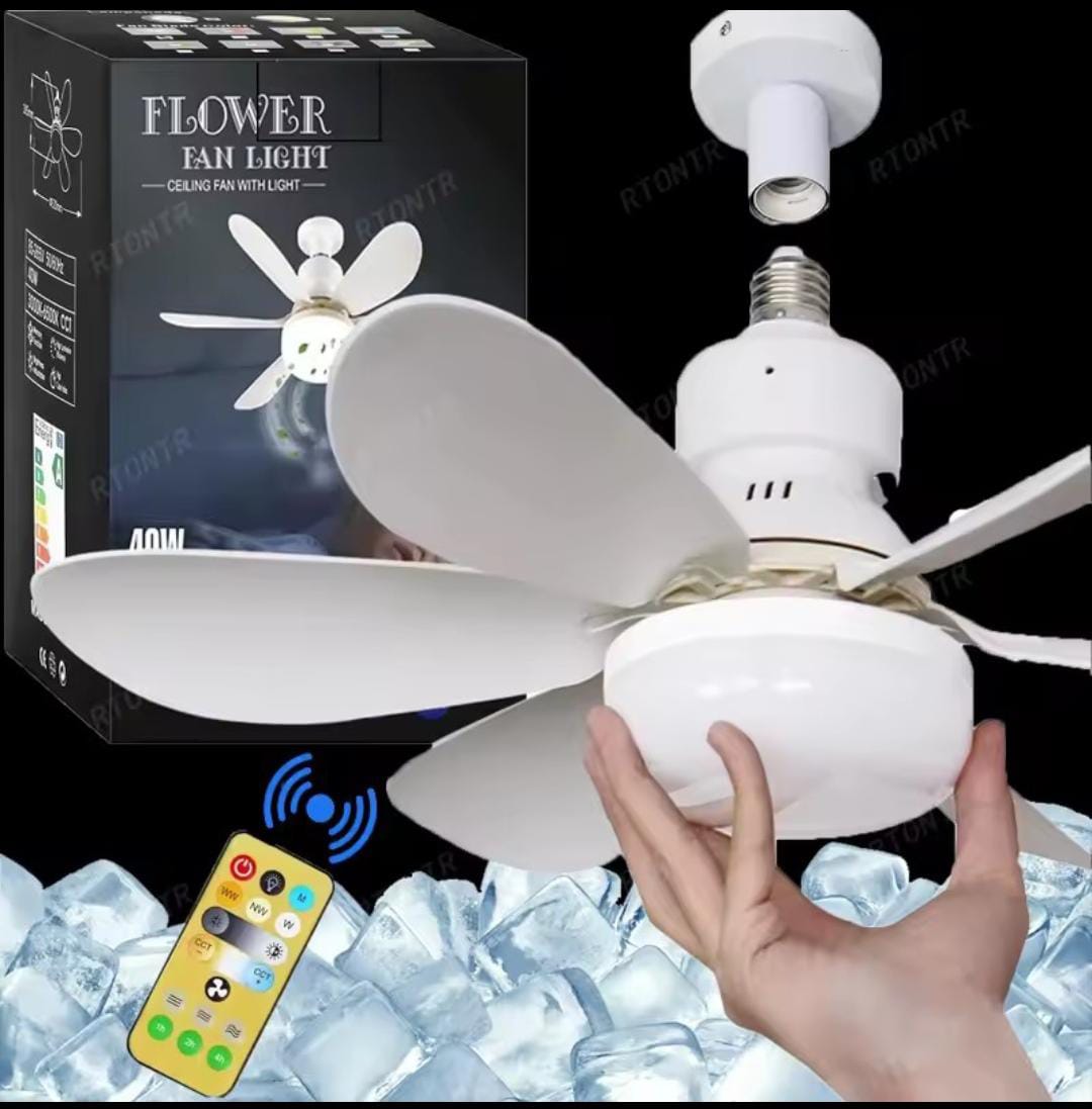 E27 with Remote LED 40W Ceiling Fan