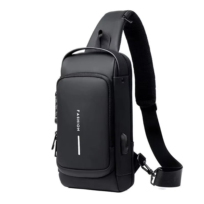 Men Crossbody Bag PU Leather