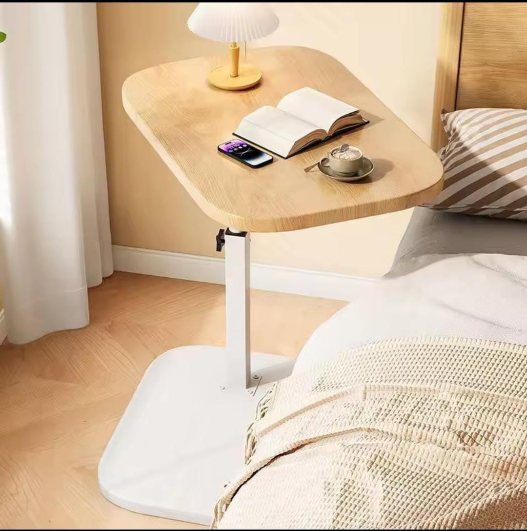 Adjustable Height Side Table